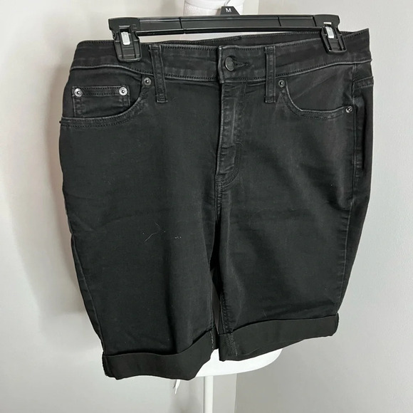 Dkny Pants - Dkny boyfriend shorts black size 10‎